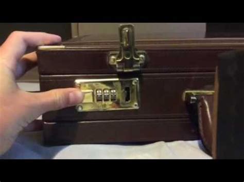 how to reset dial lock gucci briefcase portfolio|How to unlock a briefcase lock and figure out combo! .